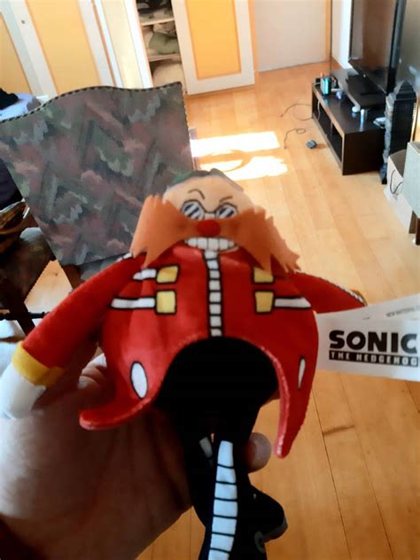 Dr. Eggman plush by SapphireZX on DeviantArt