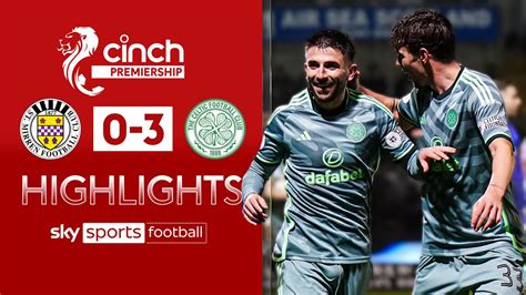 St Mirren 0-3 Celtic | Scottish Premiership highlights | Football News ...