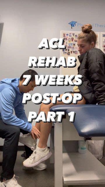 Dr Wesley Wang Pt Dpt Acl Specialist On Instagram 💥 𝐀𝐂𝐋 𝐑𝐞𝐡𝐚𝐛 𝟕 𝐖𝐞𝐞𝐤𝐬 𝐏𝐨𝐬𝐭 𝐎𝐩 𝐏𝐚𝐫𝐭 𝟏💥 👉