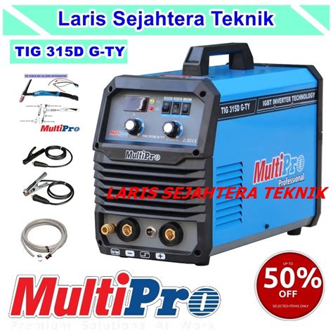 Jual Mesin Las Multipro TIg 315D GTY Trafo Las Listrik Argon TIG 315AD