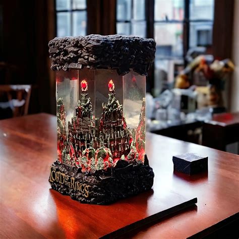 Lotr Lord Of Rings Barad Dûr Dark Tower The Eye Of Sauron Castle Resin