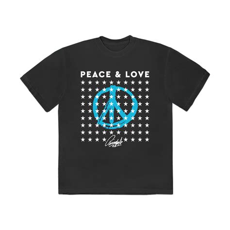 Peace And Love Stars T Shirt Ringo Starr Official Store