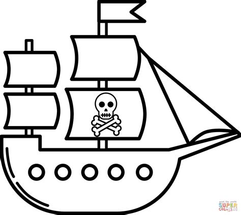 Barcos Piratas Para Dibujar Dibujo De Barco Pirata Para Colorear Porn