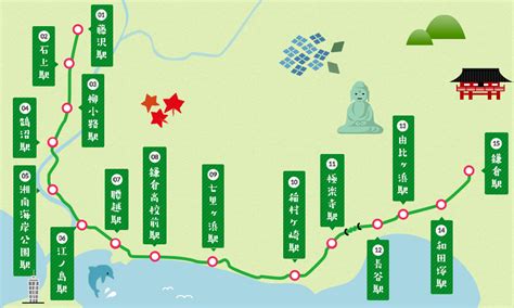 鎌倉観光におすすめ！江の島電鉄（江ノ電）の路線図、時刻表、お得なチケットまとめ - あすドコ