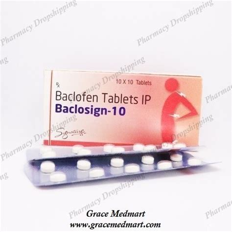 Baclofen Tablets At Best Price In India