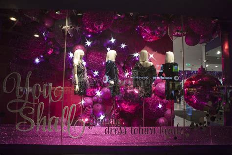 Christmas Showcases At House Of Fraser Is A British Department Store