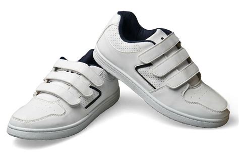 Mens Wide Fitting Trainers White Touch Fastening 6 12 Ebay