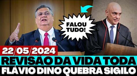 MINISTRO FLÁVIO DINO VOTA CONTRA REVISÃO da VIDA TODA DO INSS E SE