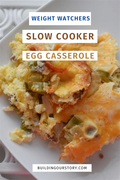 Weight Watchers Slow Cooker Southwestern Egg Casserole Building Our Story