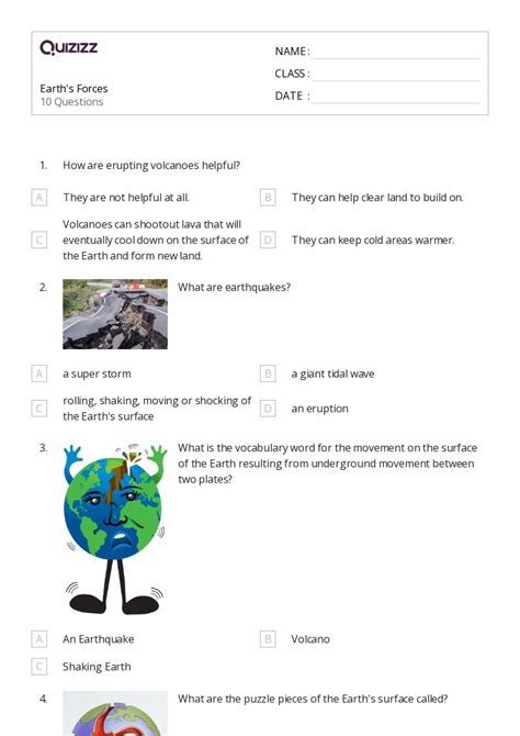 50 Earths Systems Worksheets For 3rd Grade On Quizizz Free And Printable