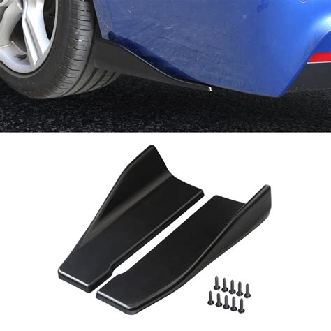 Pcs Car Spoiler Rear Lip Angle Splitter Diffuser Anti Crash Car Body