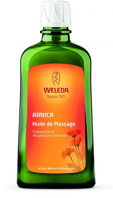 Weleda HUILE DE MASSAGE à l Arnica Récupération Musculaires 200 ml