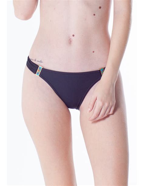 Bikini Bottoms Bottom Tqc Pedras Preto Brand La Playa