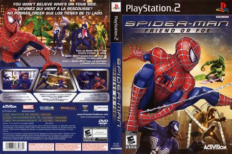 Spiderman Friend Or Foe Ps Games Capas