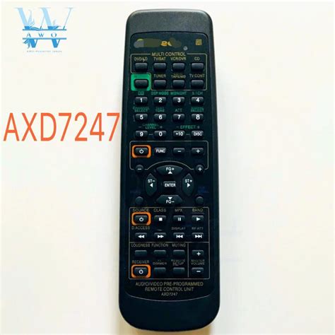 New AXD7247 Replacement For PIONEER AV Receiver Remote Control Replace