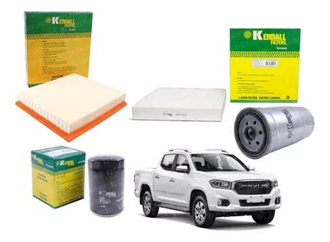 Kit De Filtros Aire Aceite Petr Leo Polen Maxus T Cuotas Sin