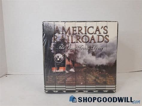 America S Railroad The Steam Train Legacy Vhs Movies Set Of 7