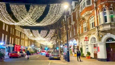 London Belgravia Christmas Night Walk Central London Best Christmas