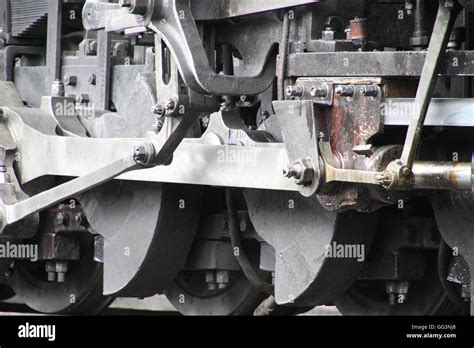 Steam Locomotive parts Stock Photo - Alamy