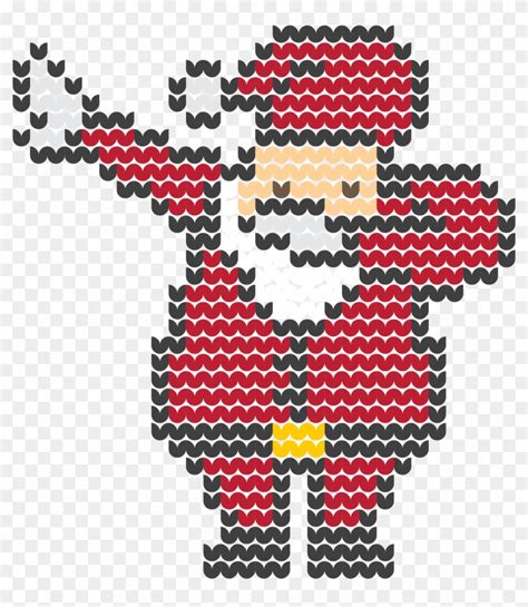 Santa Hat Pixel Art, HD Png Download - 3080x3385(#2270304) - PngFind