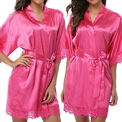 The Noble Collection Fashion Womens Nightwear Dress Lady Silk Satin