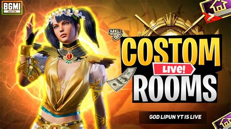 Bgmi Live Custom Rooms Inr Giveaway Bgmi Custom Room Live