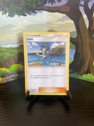 Lana Burning Shadows Uncommon Pokemon Card Tcg Lp Mp Ebay