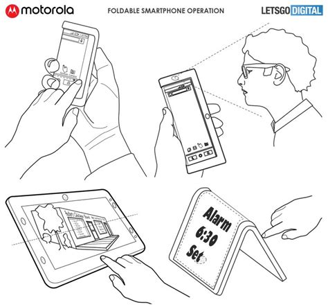 Motorola Foldable Phone Patented and Rendered, Looks Legit - Concept Phones