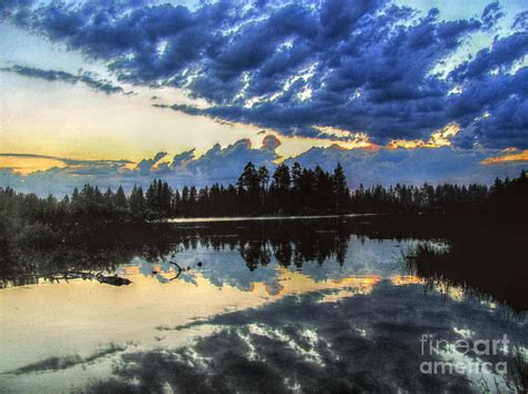 Manzanita Lake Sunset Photograph By Irina Hays Fine Art America