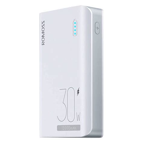 Romoss Sense 4S Pro 10000mAh Powerbank Hvid Powerbanken Dk