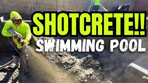 Swimming Pool Build: Concrete (shotcrete) - YouTube