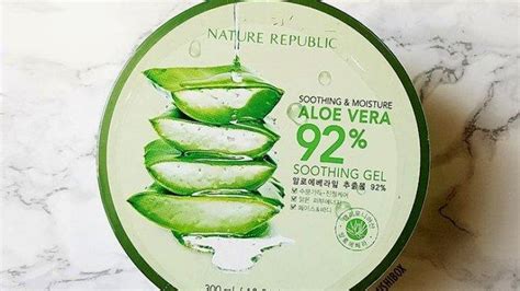 Inilah Manfaat Lain Aloe Vera Soothing Gel Nature Republic Sripoku