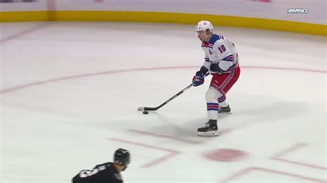 NYR OTT Jones Scores Goal Against Joonas Korpisalo New York Rangers