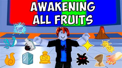 Awakening All Bloxfruits In A Lvl 700 Account In Blox Fruits Roblox