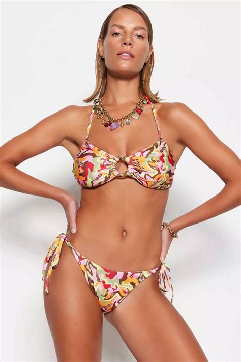 Buy Trendyol Tie Side Bikini Bottom Online Zalora Singapore