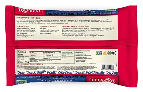 Royal White Basmati Rice Lb Premium Quality Long Grain Rice