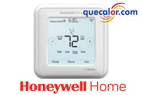 Termostato Wifi Honeywell T6 Pro Smart Programable Con Etapas Hasta 2 Calor 1 Frio Bomba De