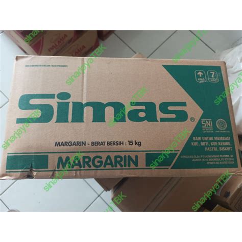 Jual Simas Margarin Margarine 15 KG Kuning ORIGINAL Shopee Indonesia