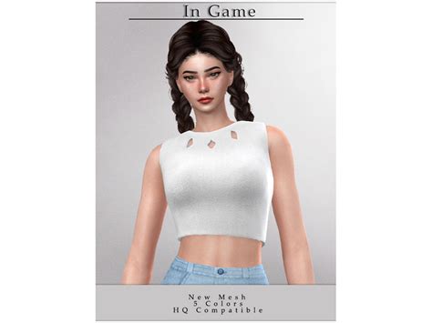 The Sims Resource Crop Top T 622