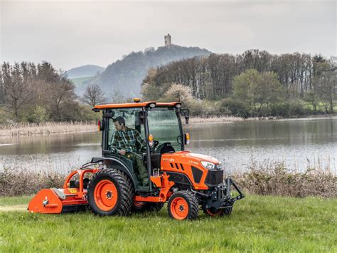 George Browns Kubota Lx Tractor Hp Hst Cab George Browns