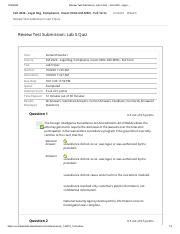 Quiz 5 Pdf 10 9 2020 Review Test Submission Lab 5 Quiz Fall 2020