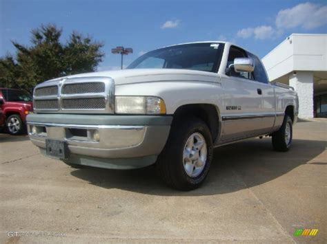 1997 Bright White Dodge Ram 1500 Laramie Slt Extended Cab 54791891 Car Color