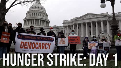 HUNGER STRIKE DAY 1: Indefinite strike for voting rights legislation begins despite no clear ...