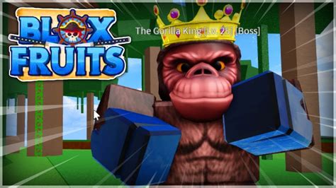 Battle Against The Gorilla King Episode 2 Blox Fruits Series Youtube