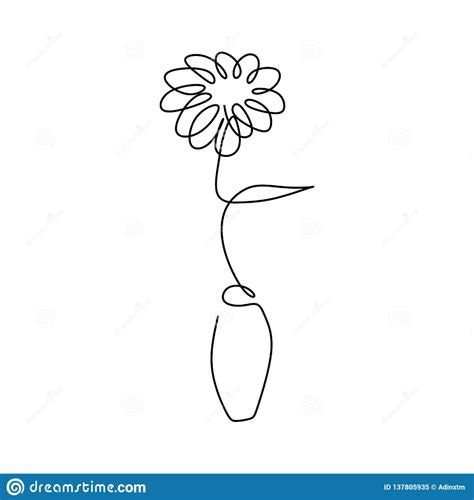 Continuous Line Drawing Flower Drawing Ideas The Best Porn Website