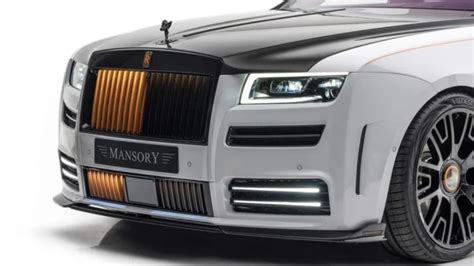 Mansory Rolls Royce Ghost Has 720hp And Orange Accents