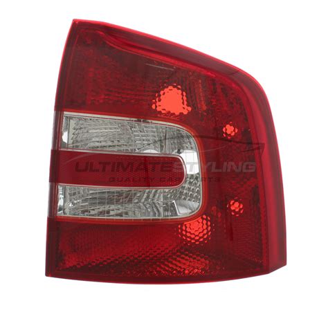 Skoda Octavia Rear Light Tail Light Drivers Side Rh Rear Non Led