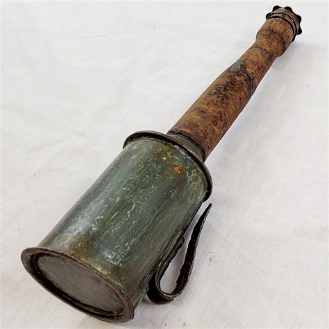 Inert 1917 German Stick Grenade Sally Antiques