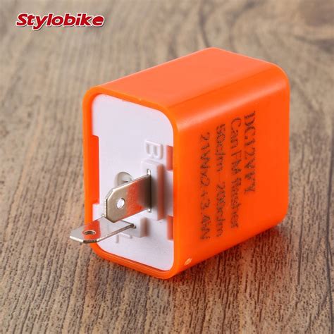 Led Signal Relayflasher Relay Speed Adjustable 12v Universal 2pin