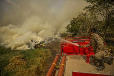 ICMBio reforça participação na operação de combate ao fogo no Pantanal